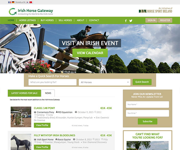 Irish Horse Gateway